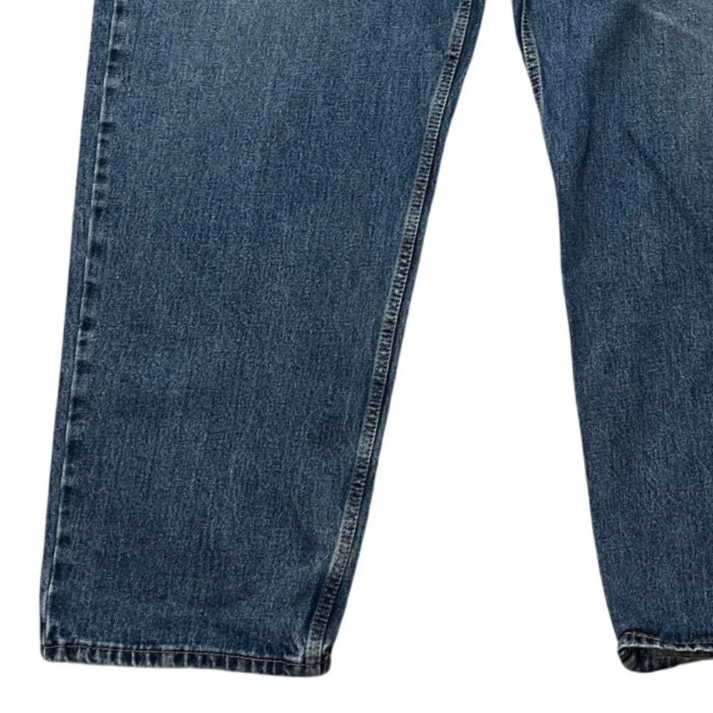 Levi's 550 Relaxed Fit Jeans Mens 46x30 Medium Wash Tapered Leg 5-Pocket Denim
